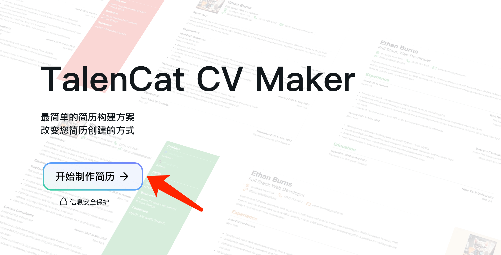TalenCat CV Maker
